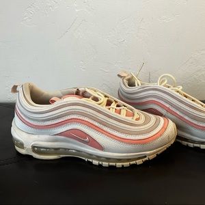 Nike Air Max 97 Bleached Coral Women US 8.5